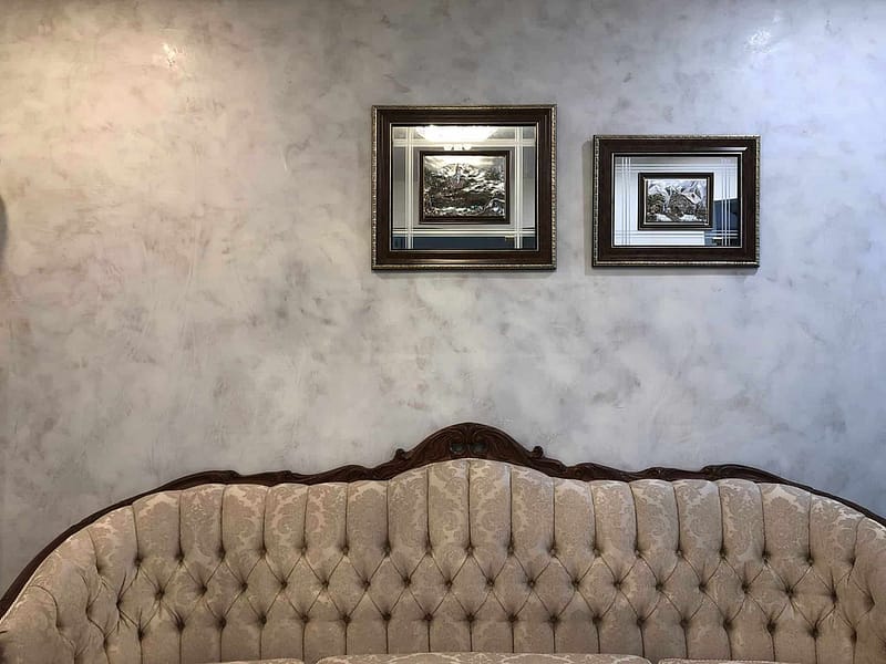 2-tone custom venetian plaster
